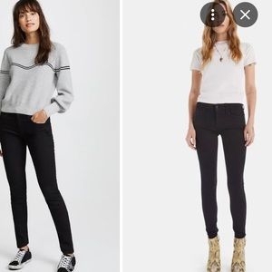 Mother Denim The Looker Skinny Midrise Jeans Not Guilty BNWT Size 25